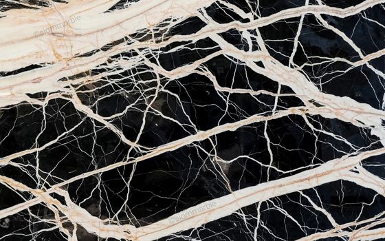 Ice Black Marble